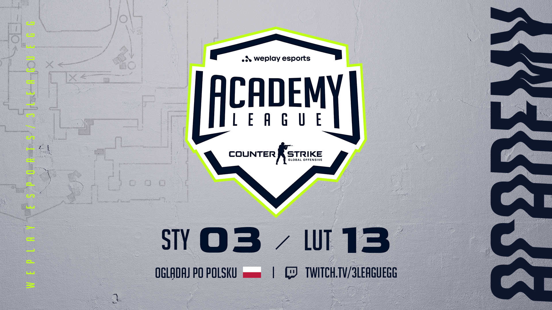 Polska transmisja WePlay Academy League